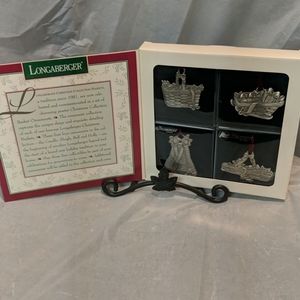 Longaberger 1981-84 basket ornaments.